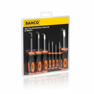 Jgo 7 Pcs Atornilladores Tradicional (p-3000/7h) Bahco - Imagen 1