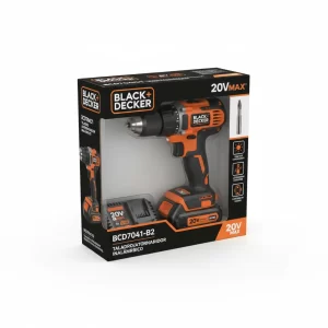 Taladro Inalambrico 3/8 20v Max B&d (bcd704c1-b2) - Imagen 1