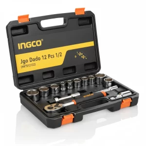 Jgo Dado 12 Pcs 1/2 Ingco (hkts12122) - Imagen 1