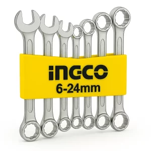 Jgo 12 Llaves Punta Corona 6-24mm Ingco (hkspa1142) - Imagen 1