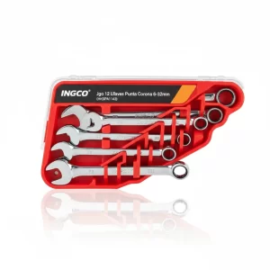 Jgo 12 Llaves Punta Corona 6-32mm Ingco (hkspa1143) - Imagen 1