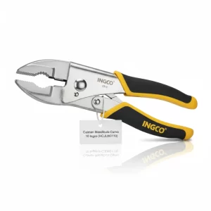 Caiman Mandibula Curva 10 Ingco (hcjlw0110) - Imagen 1