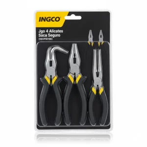 Jgo 4 Alicates Saca Seguro Ingco (hccps01180) - Imagen 1
