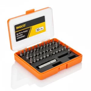 Jgo 30 Pcs Puntas Atornillar Ingco (aksd08301) - Imagen 1