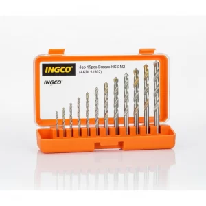 Jgo 15pcs Brocas Hss M2 (akdl51502) Ingco - Imagen 1