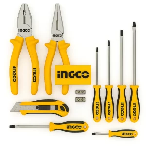Jgo Herramientas Manuales 9 Piezas (hkth10809) Ingco - Imagen 1