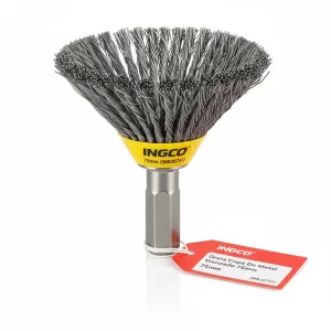 Grata Copa De Metal Trenzado 75mm Ingco (wb20751) - Imagen 1