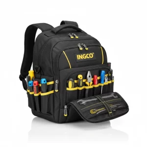 Mochila Portaherramientas 38x17x46cm (hbp01028) Ingco - Imagen 1