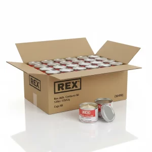 Rex Adh. Contacto 60 Tarro 120cc-1/32g (caja 48)(30480) - Imagen 1