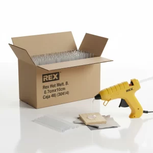 Rex Hot Melt. B. 0.7cmx10cm (caja 48) (30414) - Imagen 1