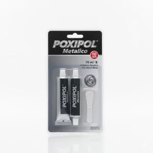 Poxipol Metalico 10 Min 70 Ml Adhesivo Epoxico (111011) - Imagen 1