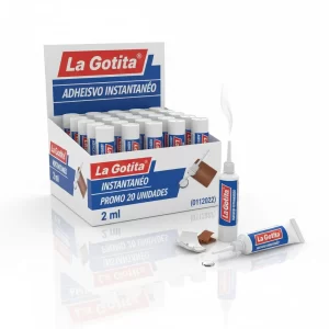 La Gotita 2 Ml Adhesivo Inst Promo 20 Uni X Caja(0112022) - Imagen 1