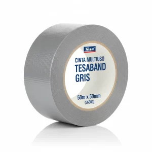 Cinta Multiuso Tesaband Gris 50m X 50mm (56389) - Imagen 1