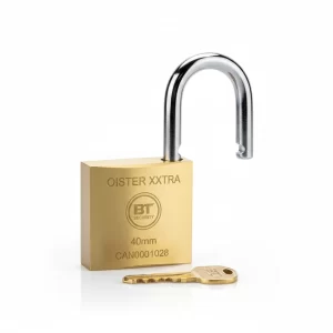 Candado Oister Xtra 40mm Fierro Bronce (can0001028) Bt - Imagen 1