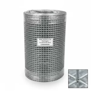 Malla Alambre Cuad Electrogalv 0.46mmx0.6mt (rollo 30mt) - Imagen 1