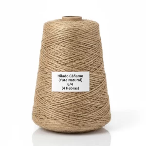 Hilado Cañamo (yute Natural) 6/4 (4 Hebras) - Imagen 1