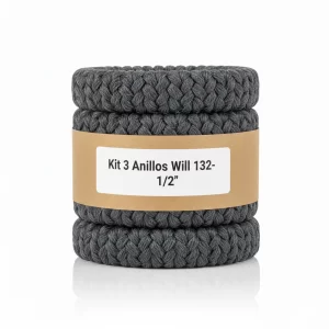 Kit 3 Anillos Will 132- 1/2 - Imagen 1