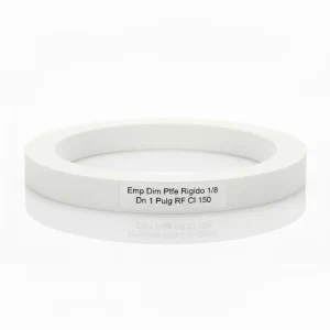 Emp Dim Ptfe Rigido  1/8    Dn 1 Pulg Rf Cl 150 - Imagen 1