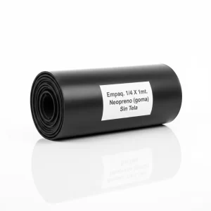 Empaq. 1/4 X 1mt. Neopreno (goma) Sin Tela - Imagen 1
