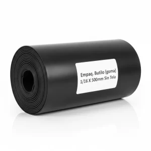 Empaq. Butilo (goma) 1/16 X 500mm Sin Tela - Imagen 1