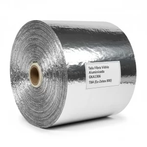Tela Fibra Vidrio Aluminizada Gka1306 Tba ( Ex-zetex800) - Imagen 1