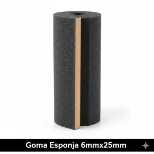 Goma Esponja 6mmx25mm - Imagen 1