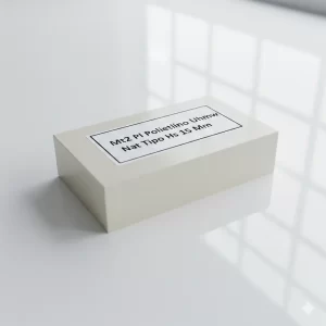 Mt2 Pl Polietileno Uhmw Nat Tipo Hs 15 Mm - Imagen 1