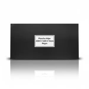 Plancha Hdpe 2200 X 1200 X 10mm Negro - Imagen 1