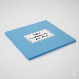 Mt2 Pl Polietileno Hdpe Azul 20mm - Imagen 1