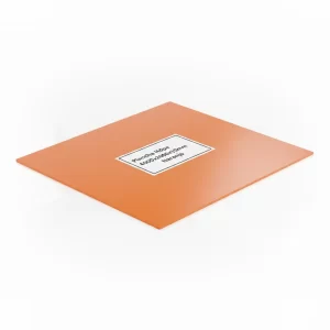 Plancha Hdpe 4000x2000x8mm Naranjo - Imagen 1