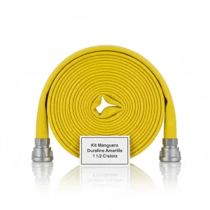 Kit Manguera Duraline Amarilla 1 1/2 C/storz - Imagen 1