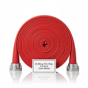 Kit Mang. Sint. Roja 2 C/storz (rollo 25mts) - Imagen 1