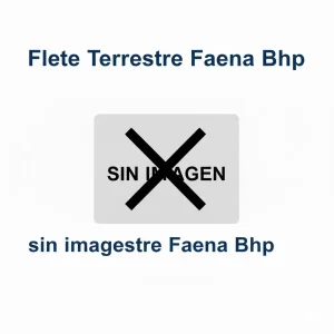 Flete Terrestre Faena Bhp - Imagen 1