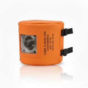 Cubre Flange Pvc Nara C/hombros Ansi 150 Dn 10 Ancho 300mm - Imagen 1